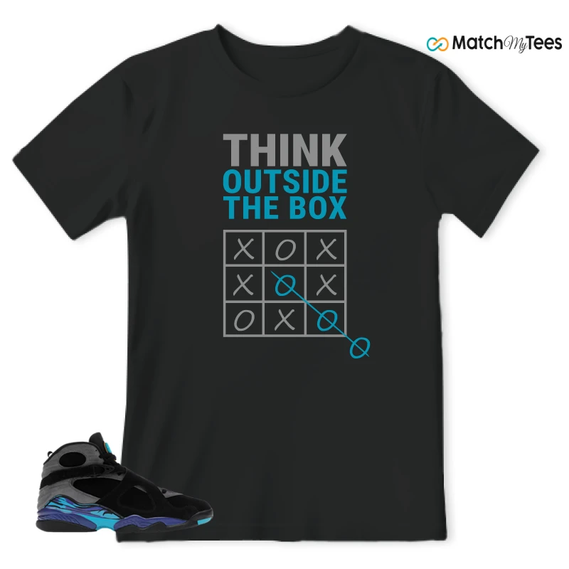 NIKE AIR JORDAN 8 AQUA SNEAKER Matching Tees t-shirt