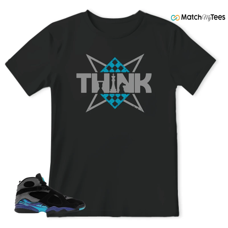 NIKE AIR JORDAN 8 AQUA SNEAKER Matching Tees t-shirt