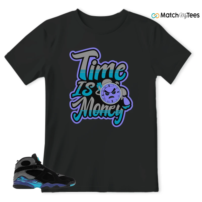 NIKE AIR JORDAN 8 AQUA SNEAKER Matching Tees t-shirt