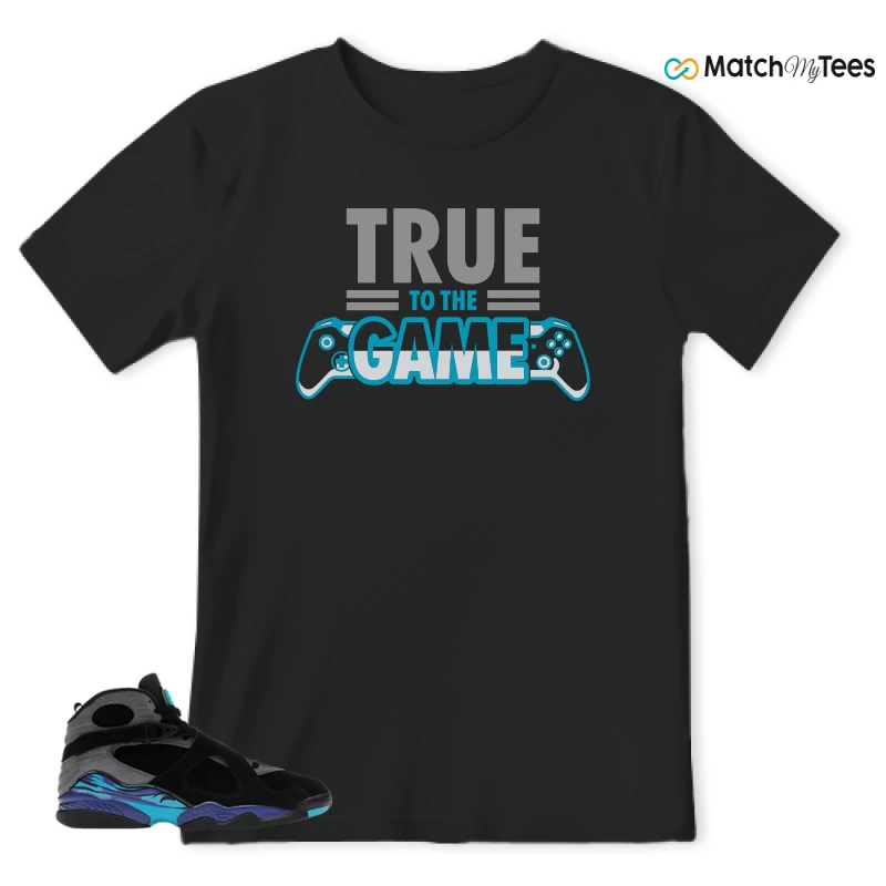 NIKE AIR JORDAN 8 AQUA SNEAKER Matching Tees t-shirt
