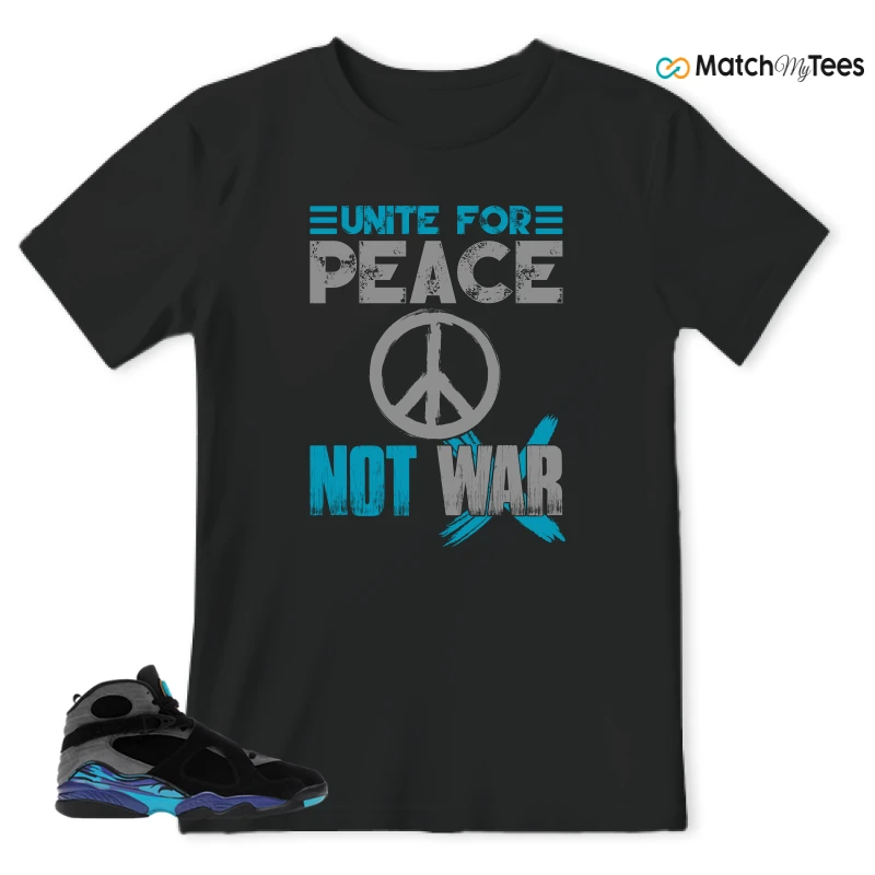 NIKE AIR JORDAN 8 AQUA SNEAKER Matching Tees t-shirt