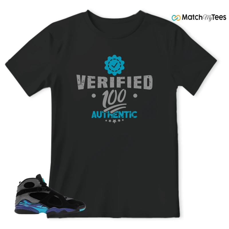 NIKE AIR JORDAN 8 AQUA SNEAKER Matching Tees t-shirt