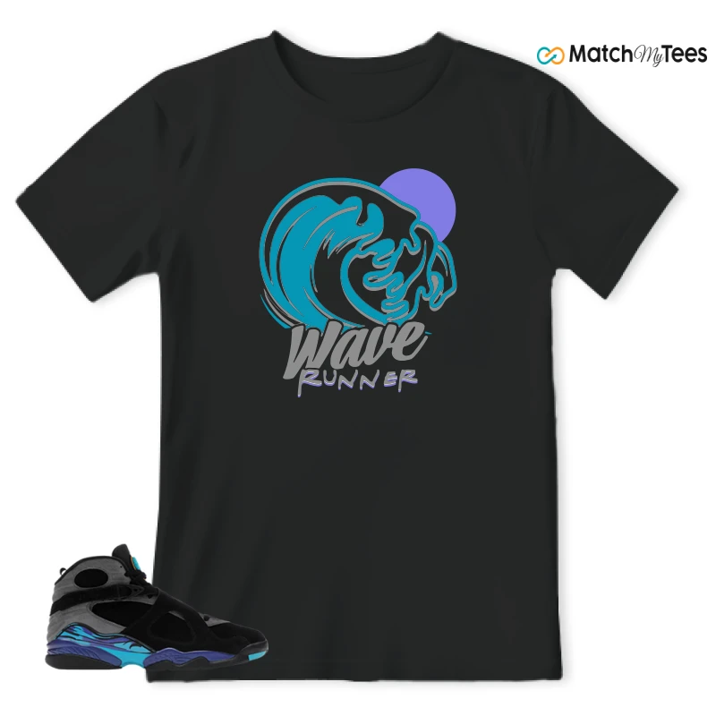 NIKE AIR JORDAN 8 AQUA SNEAKER Matching Tees t-shirt
