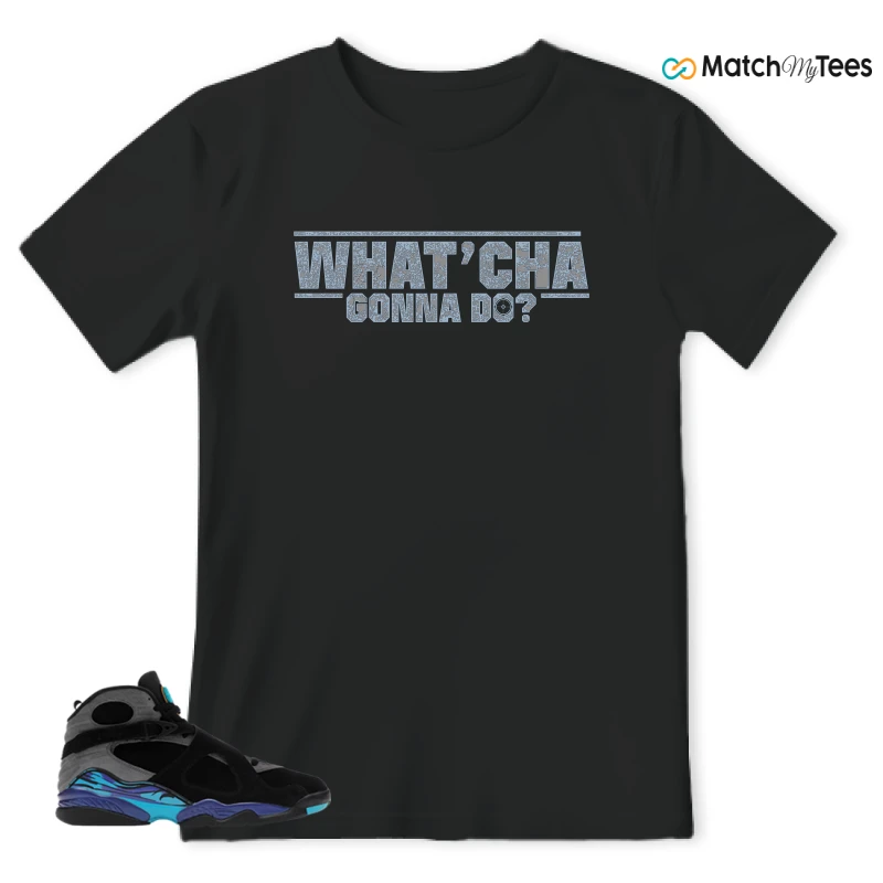 NIKE AIR JORDAN 8 AQUA SNEAKER Matching Tees t-shirt