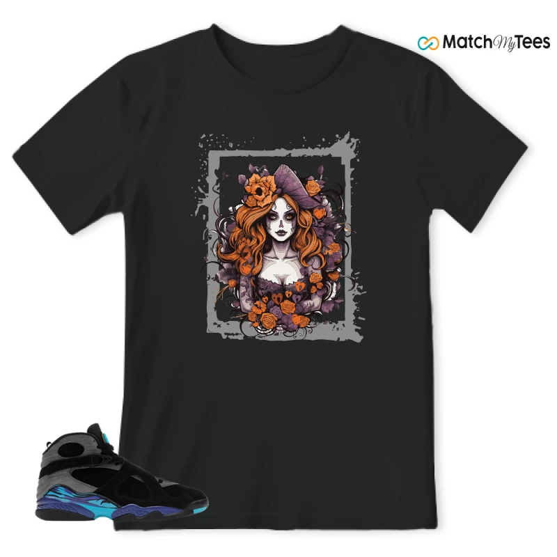NIKE AIR JORDAN 8 AQUA SNEAKER Matching Tees t-shirt