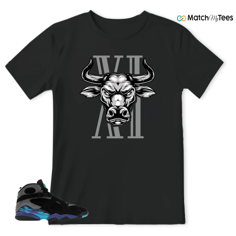 NIKE AIR JORDAN 8 AQUA SNEAKER Matching Tees t-shirt