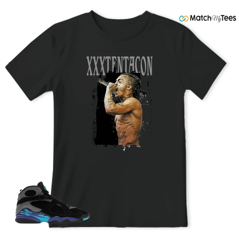 NIKE AIR JORDAN 8 AQUA SNEAKER Matching Tees t-shirt