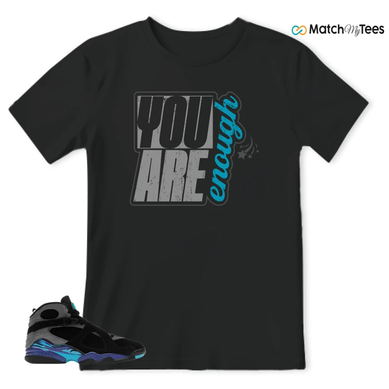 NIKE AIR JORDAN 8 AQUA SNEAKER Matching Tees t-shirt