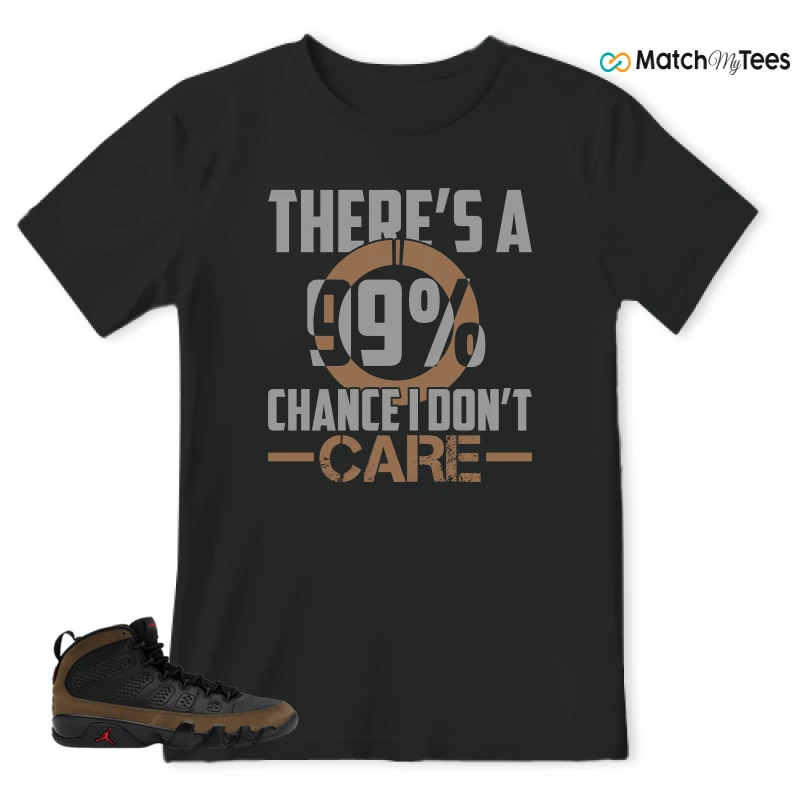 NIKE AIR JORDAN 9 OLIVE SNEAKER Matching Tees t-shirt