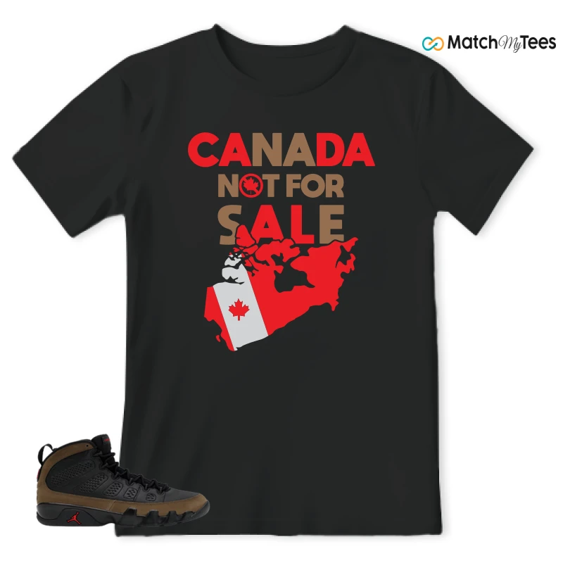 NIKE AIR JORDAN 9 OLIVE SNEAKER Matching Tees t-shirt