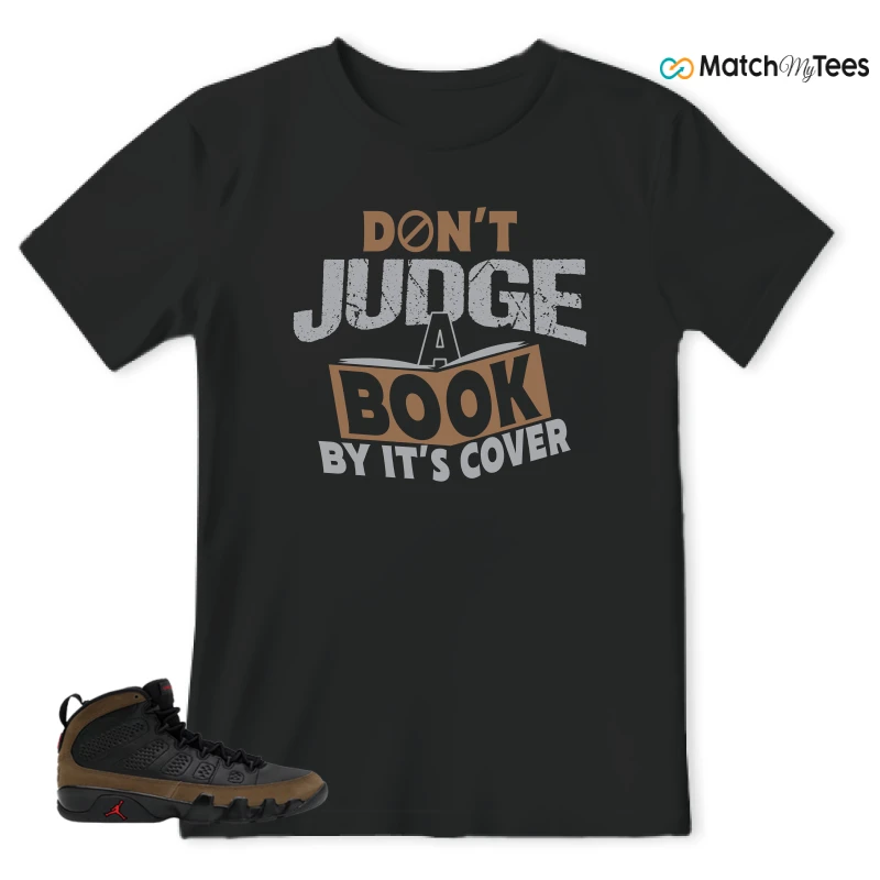 NIKE AIR JORDAN 9 OLIVE SNEAKER Matching Tees t-shirt