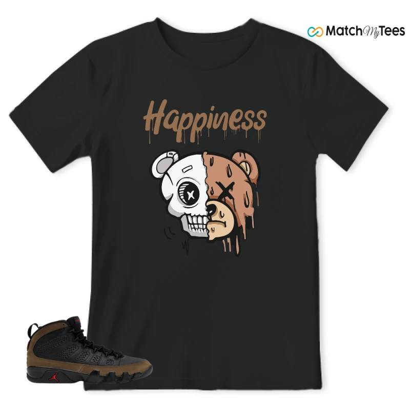 NIKE AIR JORDAN 9 OLIVE SNEAKER Matching Tees t-shirt