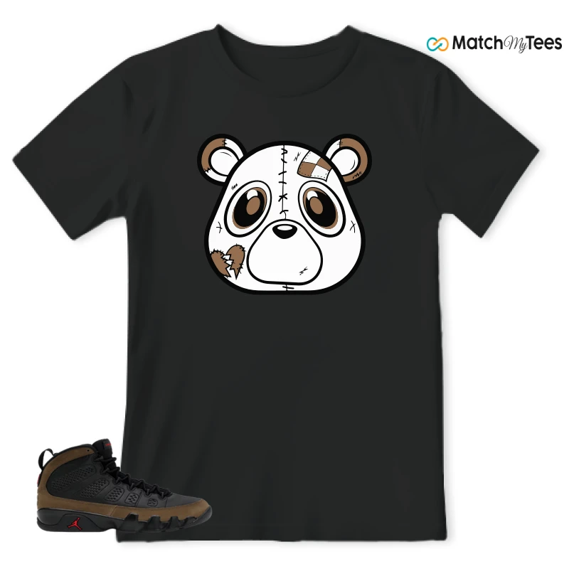 NIKE AIR JORDAN 9 OLIVE SNEAKER Matching Tees t-shirt