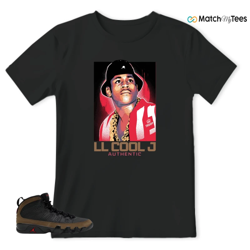 NIKE AIR JORDAN 9 OLIVE SNEAKER Matching Tees t-shirt