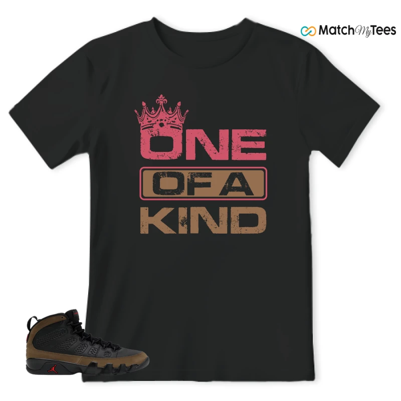 NIKE AIR JORDAN 9 OLIVE SNEAKER Matching Tees t-shirt