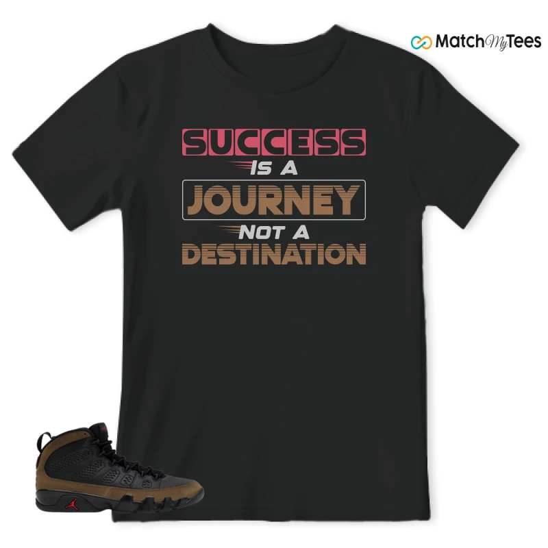 NIKE AIR JORDAN 9 OLIVE SNEAKER Matching Tees t-shirt