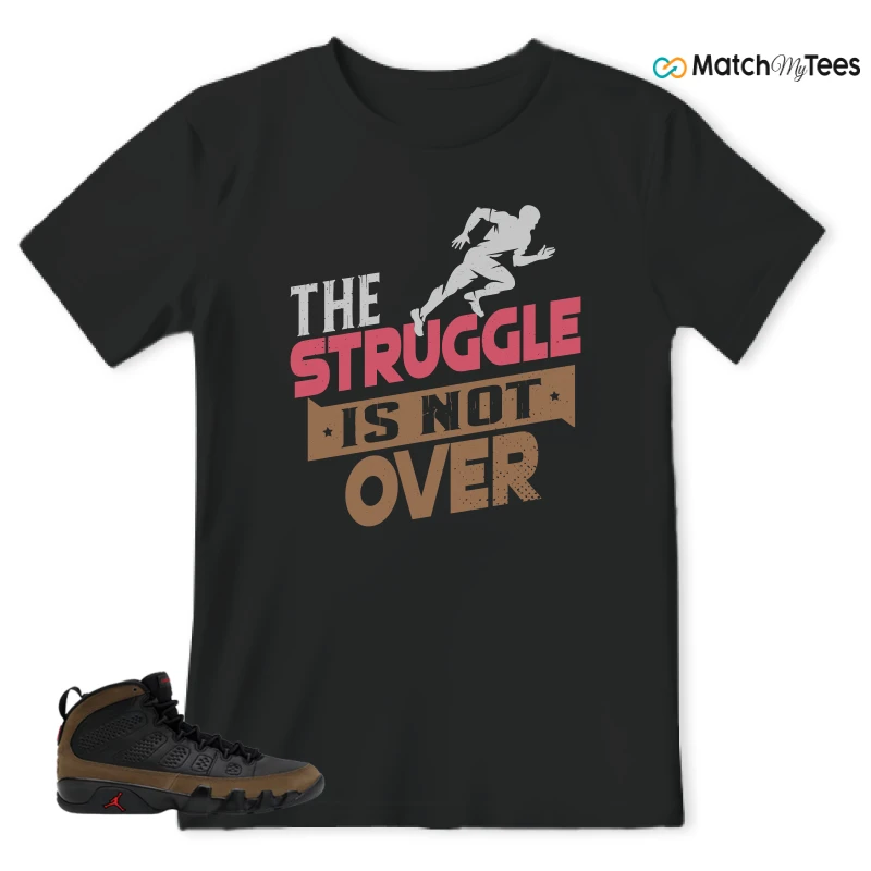 NIKE AIR JORDAN 9 OLIVE SNEAKER Matching Tees t-shirt