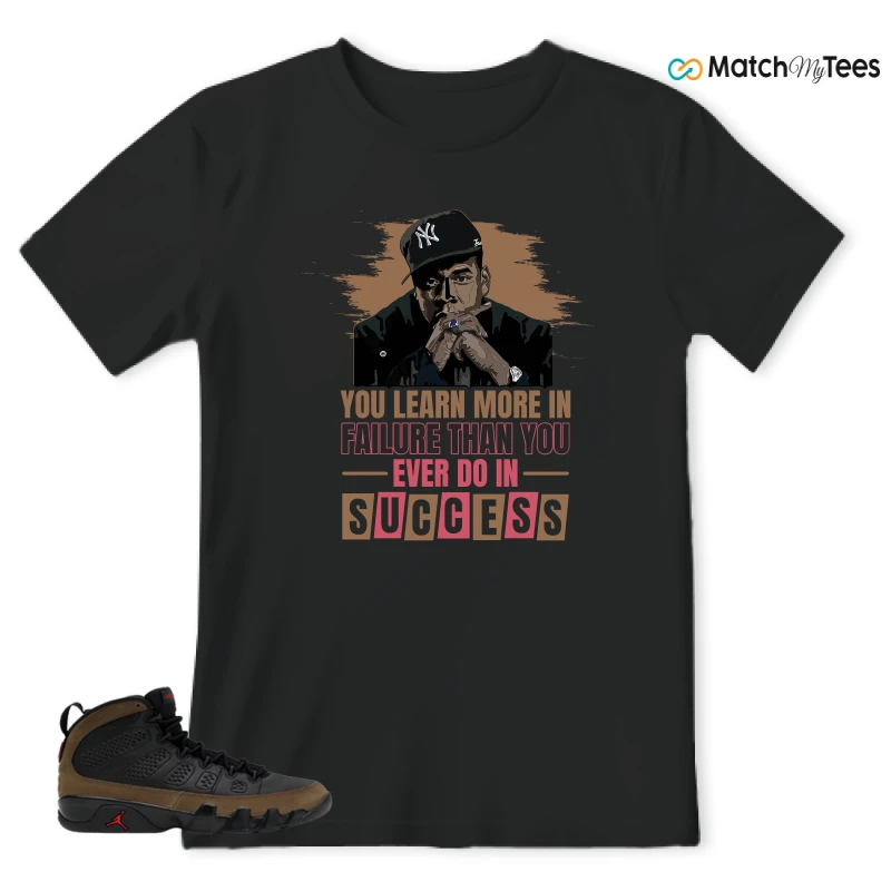 NIKE AIR JORDAN 9 OLIVE SNEAKER Matching Tees t-shirt