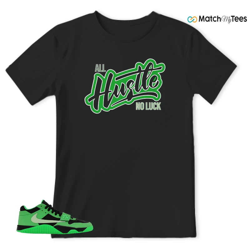 NIKE AIR JORDAN JUMPMAN JACK TR GREEN SPARK SNEAKER Matching Tees t-shirt