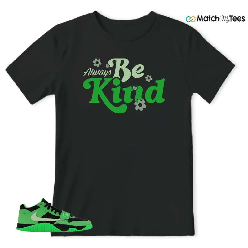 NIKE AIR JORDAN JUMPMAN JACK TR GREEN SPARK SNEAKER Matching Tees t-shirt