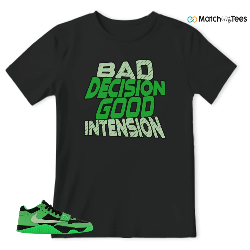 NIKE AIR JORDAN JUMPMAN JACK TR GREEN SPARK SNEAKER Matching Tees t-shirt