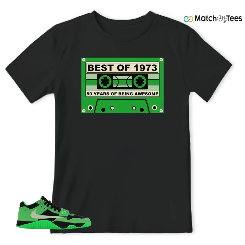 NIKE AIR JORDAN JUMPMAN JACK TR GREEN SPARK SNEAKER Matching Tees t-shirt