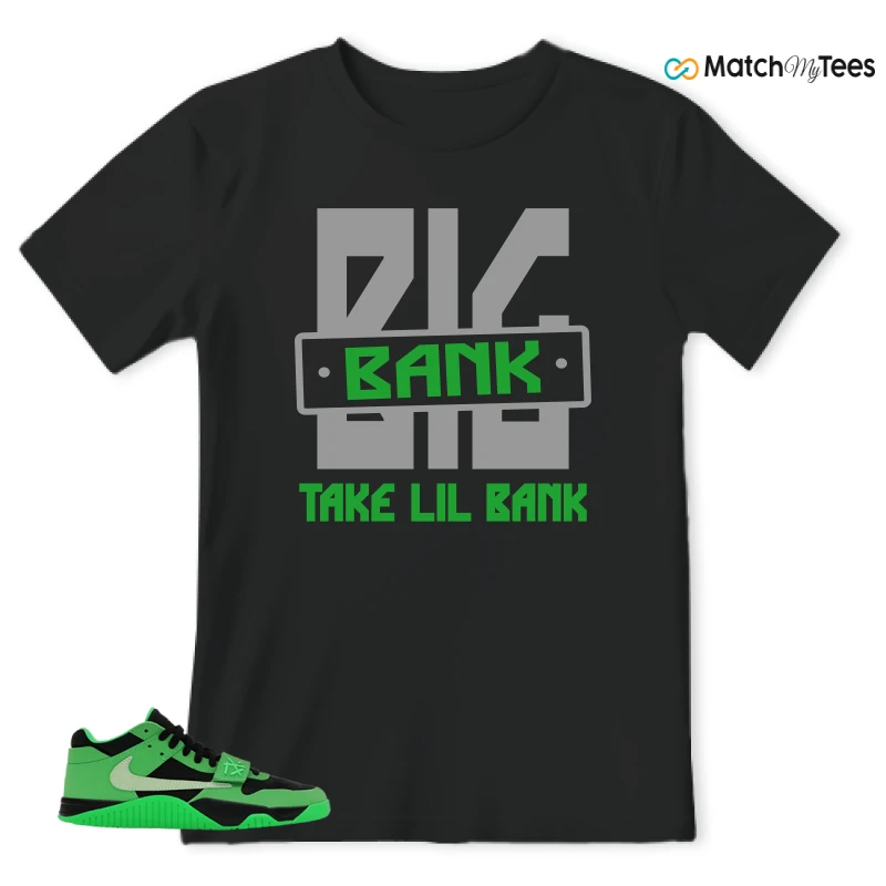 NIKE AIR JORDAN JUMPMAN JACK TR GREEN SPARK SNEAKER Matching Tees t-shirt