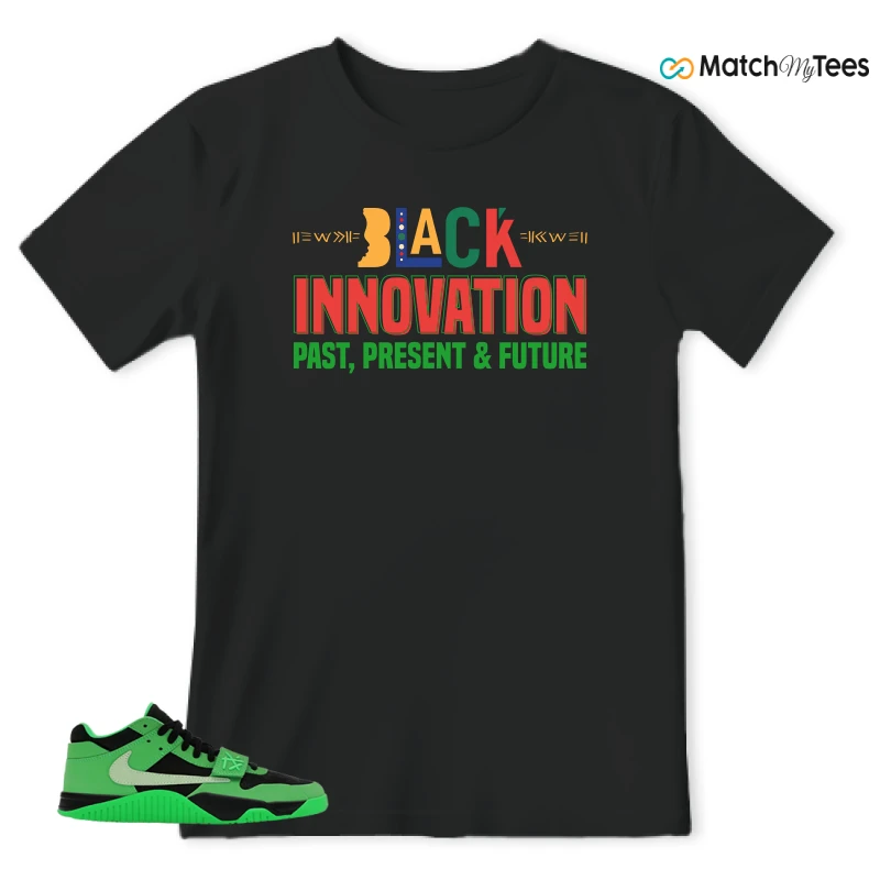 NIKE AIR JORDAN JUMPMAN JACK TR GREEN SPARK SNEAKER Matching Tees t-shirt