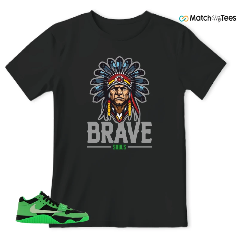 NIKE AIR JORDAN JUMPMAN JACK TR GREEN SPARK SNEAKER Matching Tees t-shirt