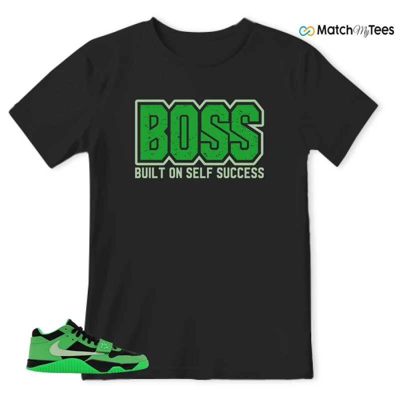 NIKE AIR JORDAN JUMPMAN JACK TR GREEN SPARK SNEAKER Matching Tees t-shirt