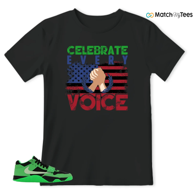 NIKE AIR JORDAN JUMPMAN JACK TR GREEN SPARK SNEAKER Matching Tees t-shirt