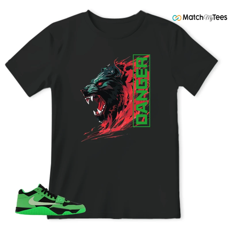 NIKE AIR JORDAN JUMPMAN JACK TR GREEN SPARK SNEAKER Matching Tees t-shirt