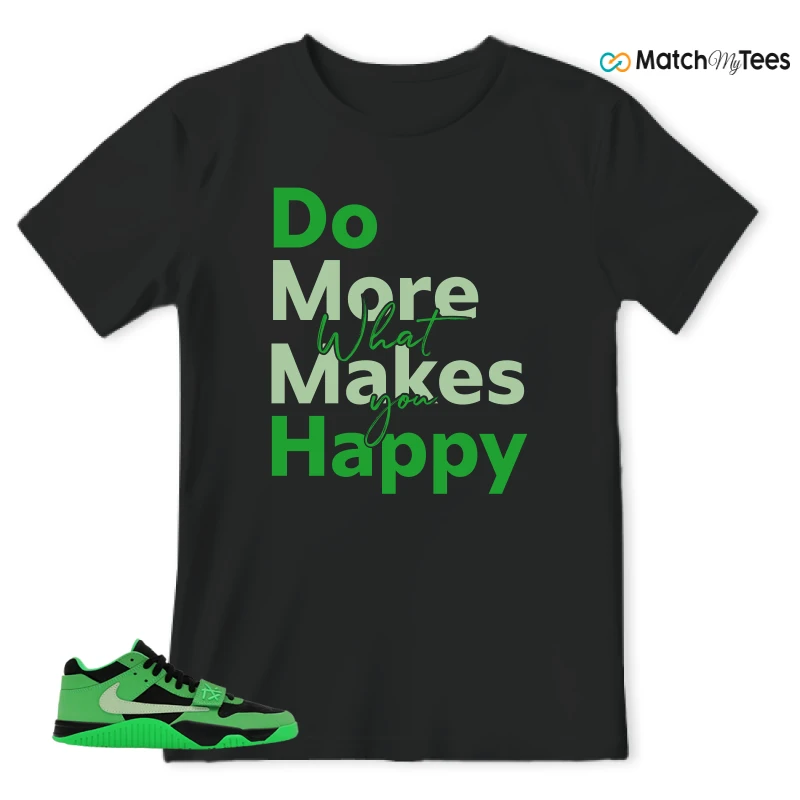 NIKE AIR JORDAN JUMPMAN JACK TR GREEN SPARK SNEAKER Matching Tees t-shirt