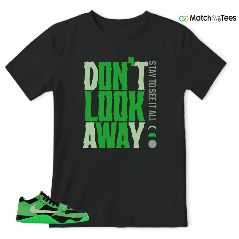 NIKE AIR JORDAN JUMPMAN JACK TR GREEN SPARK SNEAKER Matching Tees t-shirt