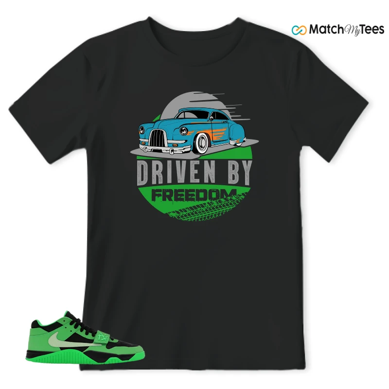 NIKE AIR JORDAN JUMPMAN JACK TR GREEN SPARK SNEAKER Matching Tees t-shirt