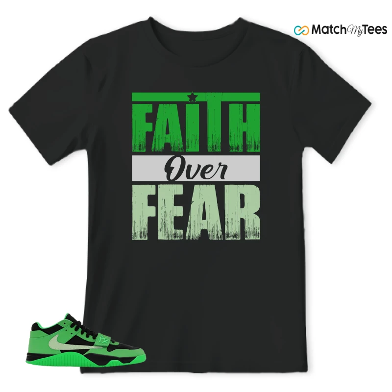 NIKE AIR JORDAN JUMPMAN JACK TR GREEN SPARK SNEAKER Matching Tees t-shirt