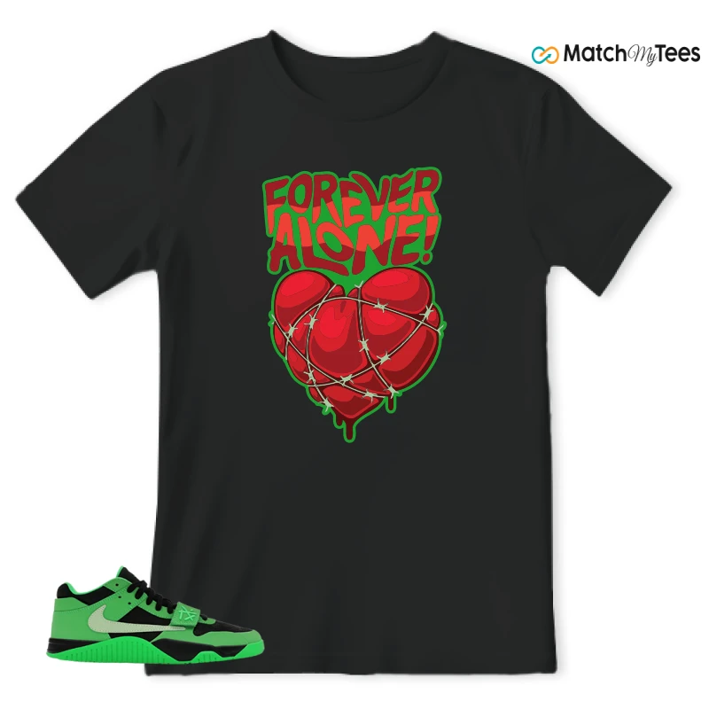 NIKE AIR JORDAN JUMPMAN JACK TR GREEN SPARK SNEAKER Matching Tees t-shirt
