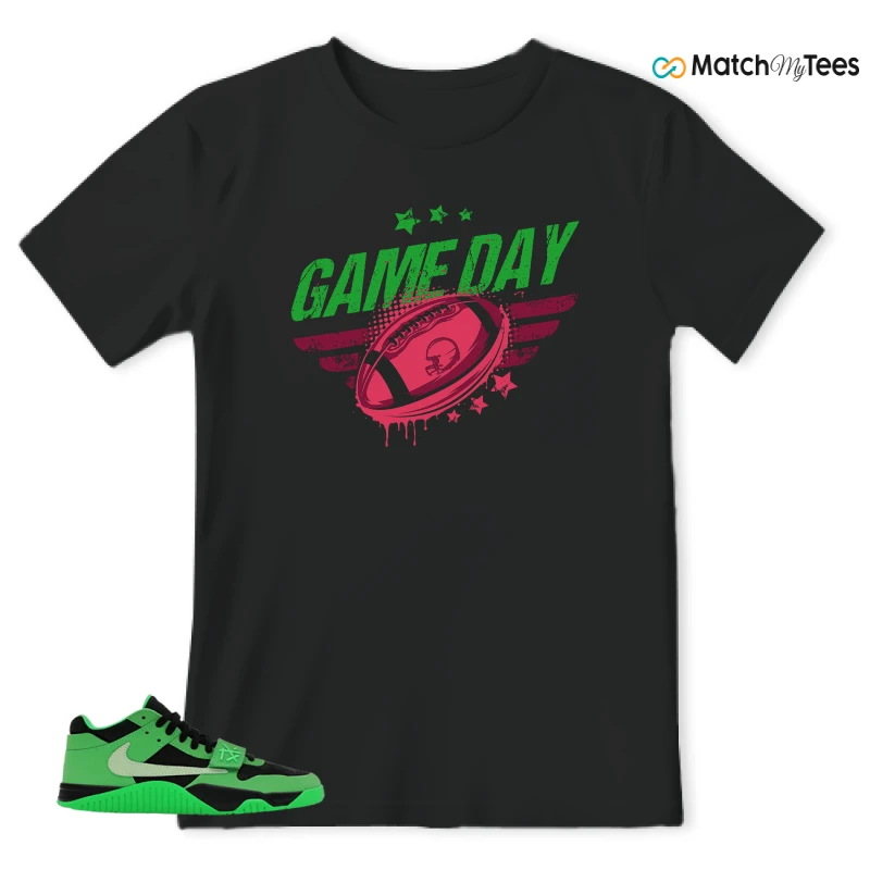 NIKE AIR JORDAN JUMPMAN JACK TR GREEN SPARK SNEAKER Matching Tees t-shirt