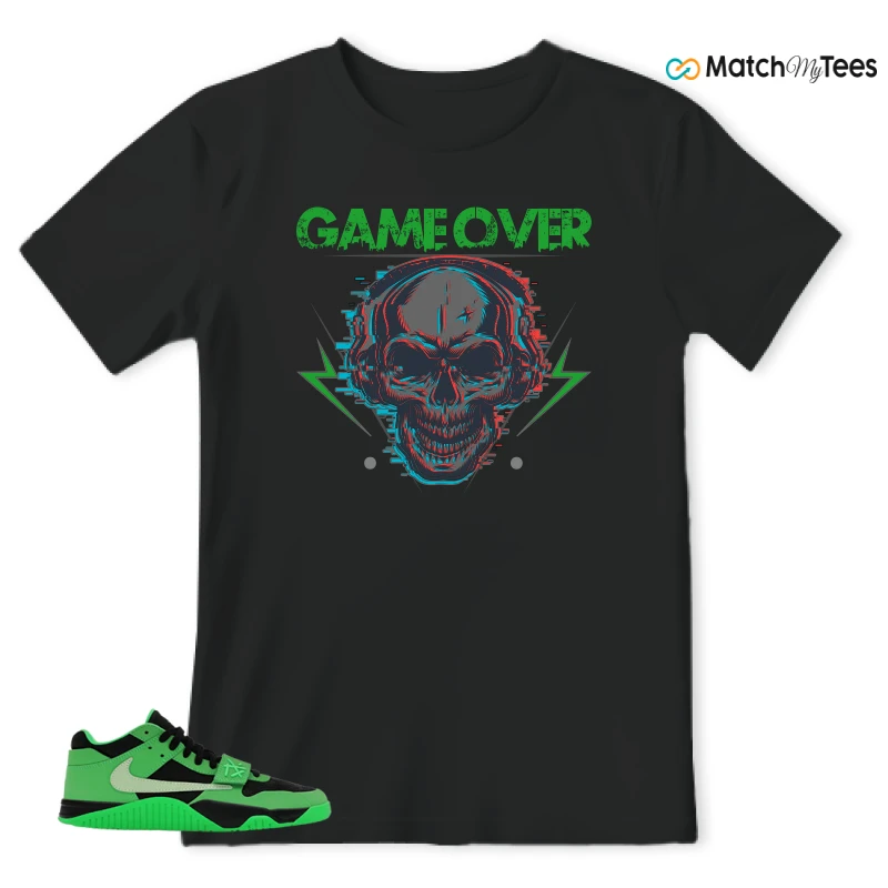 NIKE AIR JORDAN JUMPMAN JACK TR GREEN SPARK SNEAKER Matching Tees t-shirt