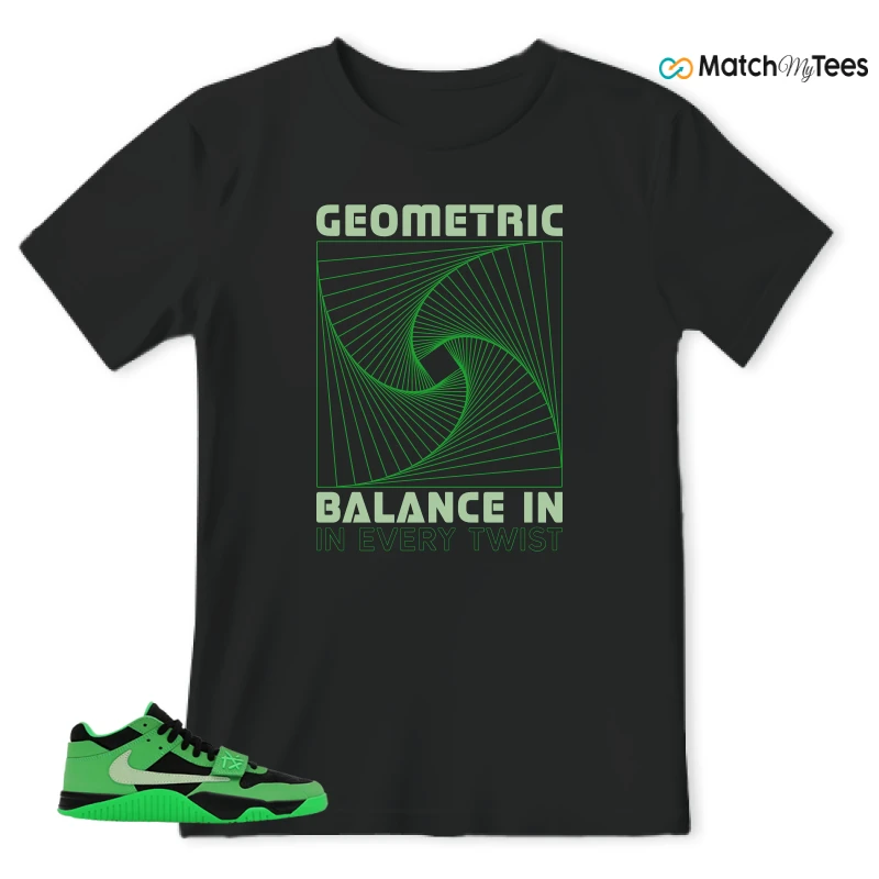 NIKE AIR JORDAN JUMPMAN JACK TR GREEN SPARK SNEAKER Matching Tees t-shirt
