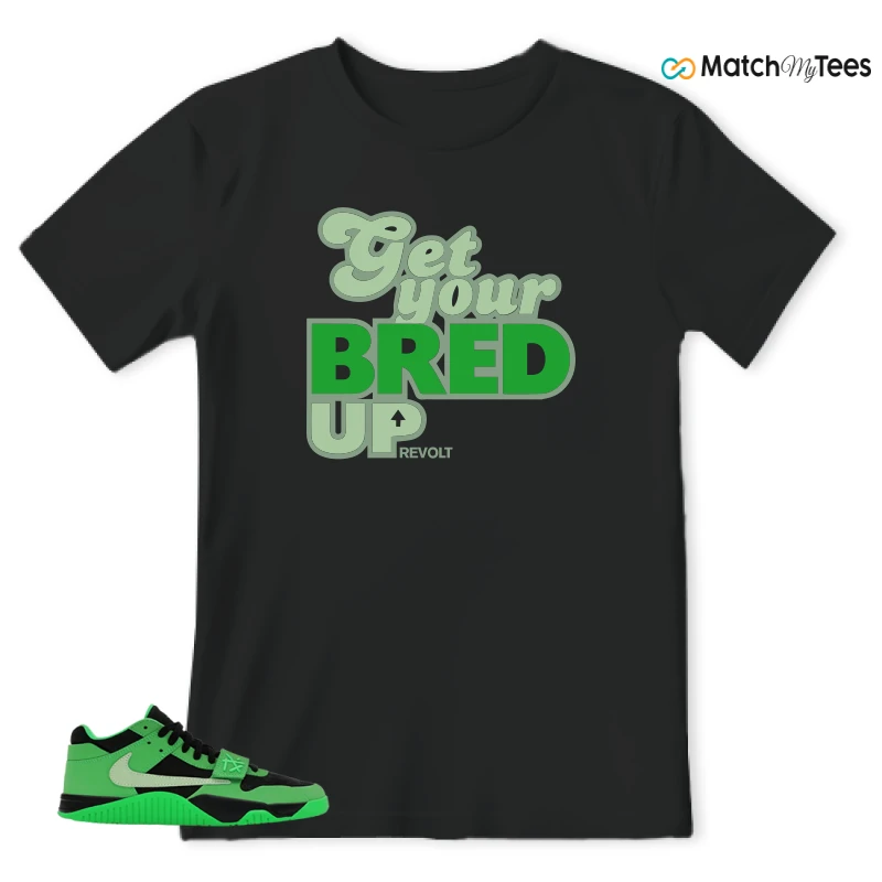 NIKE AIR JORDAN JUMPMAN JACK TR GREEN SPARK SNEAKER Matching Tees t-shirt