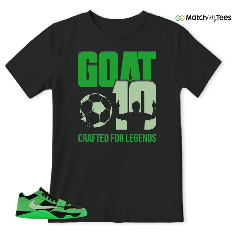 NIKE AIR JORDAN JUMPMAN JACK TR GREEN SPARK SNEAKER Matching Tees t-shirt