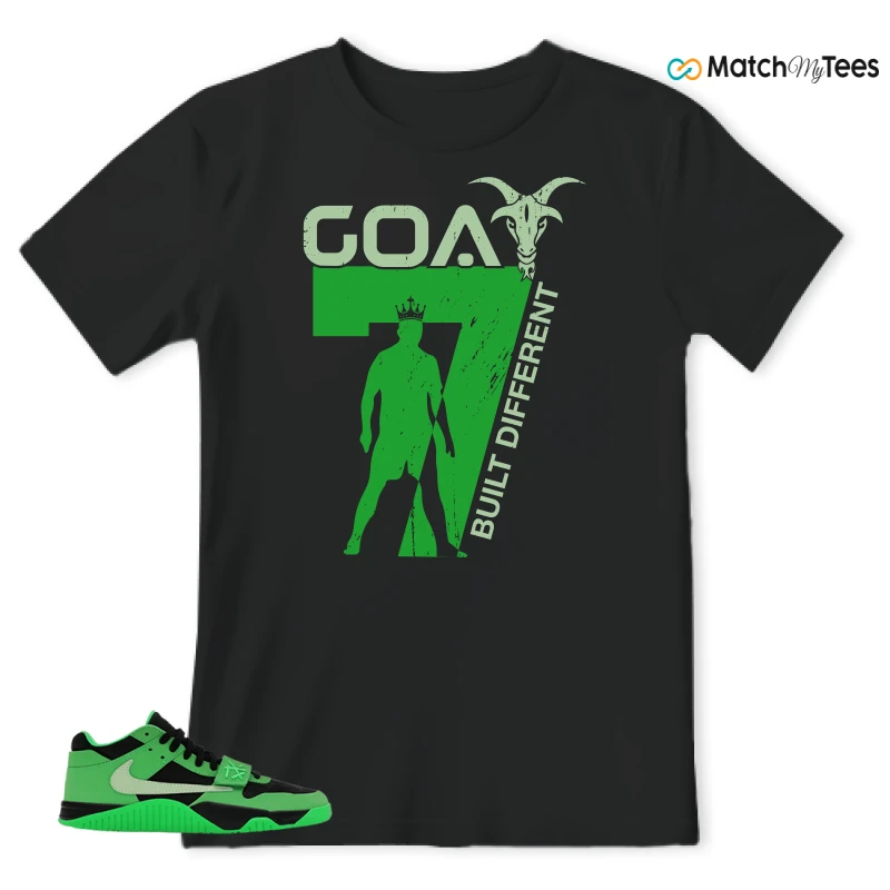 NIKE AIR JORDAN JUMPMAN JACK TR GREEN SPARK SNEAKER Matching Tees t-shirt