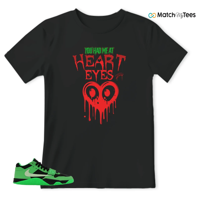 NIKE AIR JORDAN JUMPMAN JACK TR GREEN SPARK SNEAKER Matching Tees t-shirt