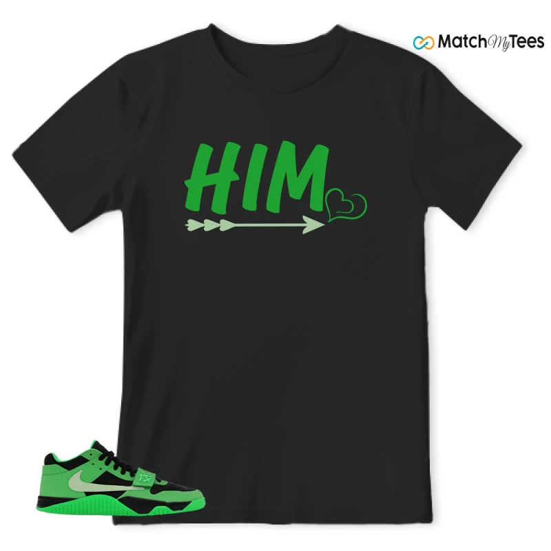 NIKE AIR JORDAN JUMPMAN JACK TR GREEN SPARK SNEAKER Matching Tees t-shirt