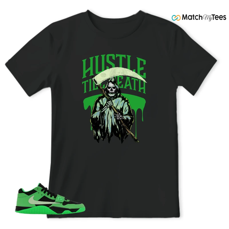 NIKE AIR JORDAN JUMPMAN JACK TR GREEN SPARK SNEAKER Matching Tees t-shirt