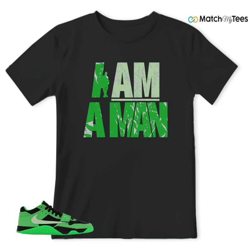 NIKE AIR JORDAN JUMPMAN JACK TR GREEN SPARK SNEAKER Matching Tees t-shirt