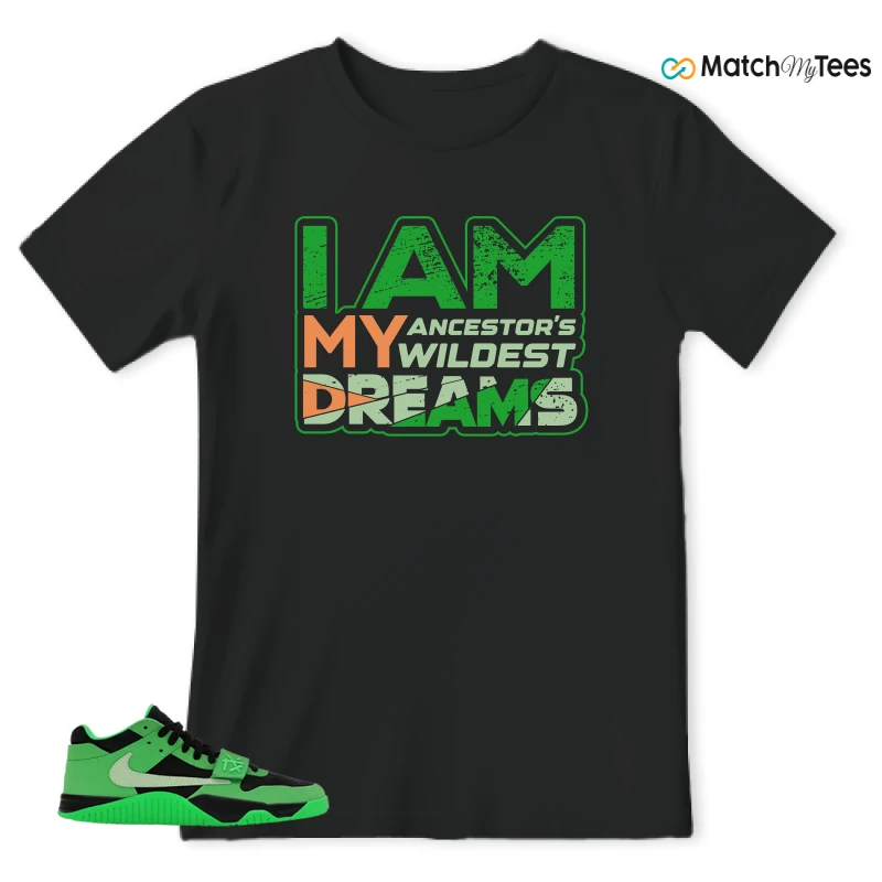 NIKE AIR JORDAN JUMPMAN JACK TR GREEN SPARK SNEAKER Matching Tees t-shirt