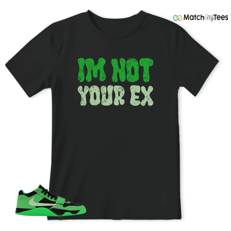 NIKE AIR JORDAN JUMPMAN JACK TR GREEN SPARK SNEAKER Matching Tees t-shirt