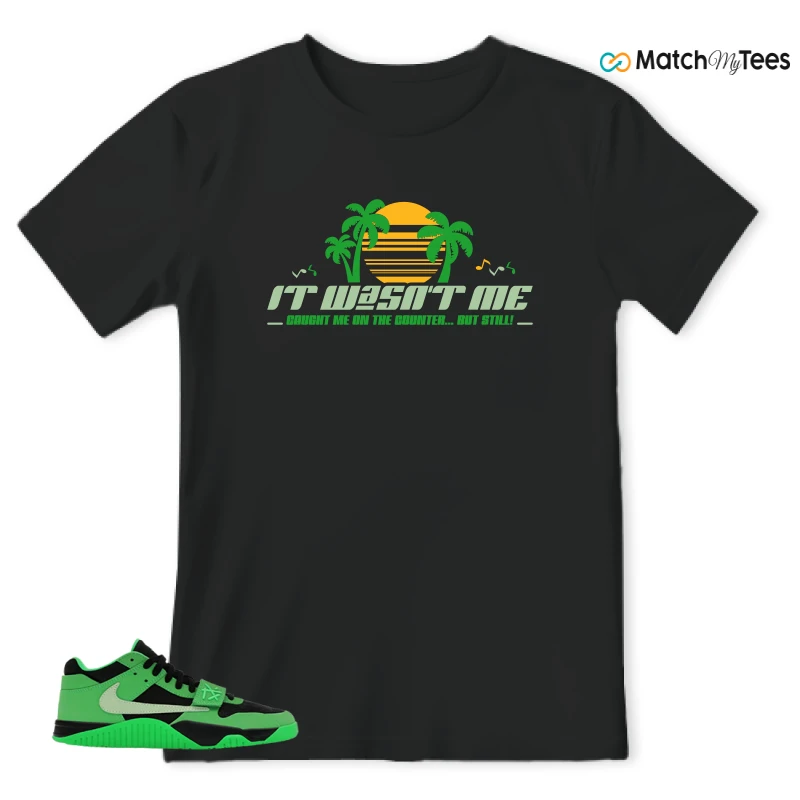 NIKE AIR JORDAN JUMPMAN JACK TR GREEN SPARK SNEAKER Matching Tees t-shirt